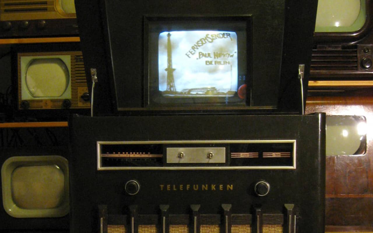 Prima trasmissione televisiva in Germania